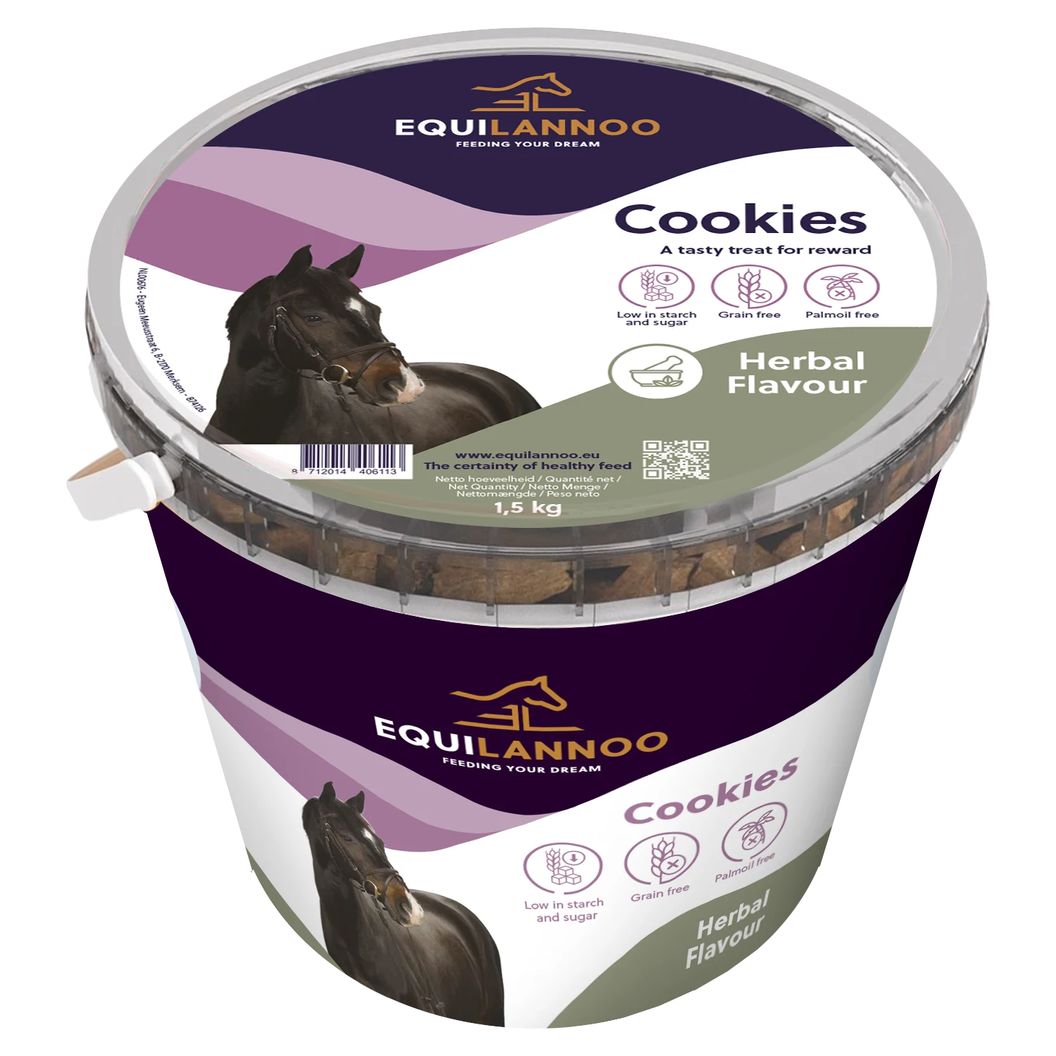 EquiLannoo Cookies Herbal Flavour   1,5kg