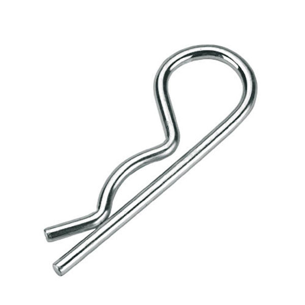Borgveer enkel, verzinkt, 3mm (per 2 stuks)