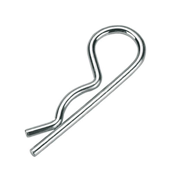 Borgveer enkel, verzinkt, 4mm