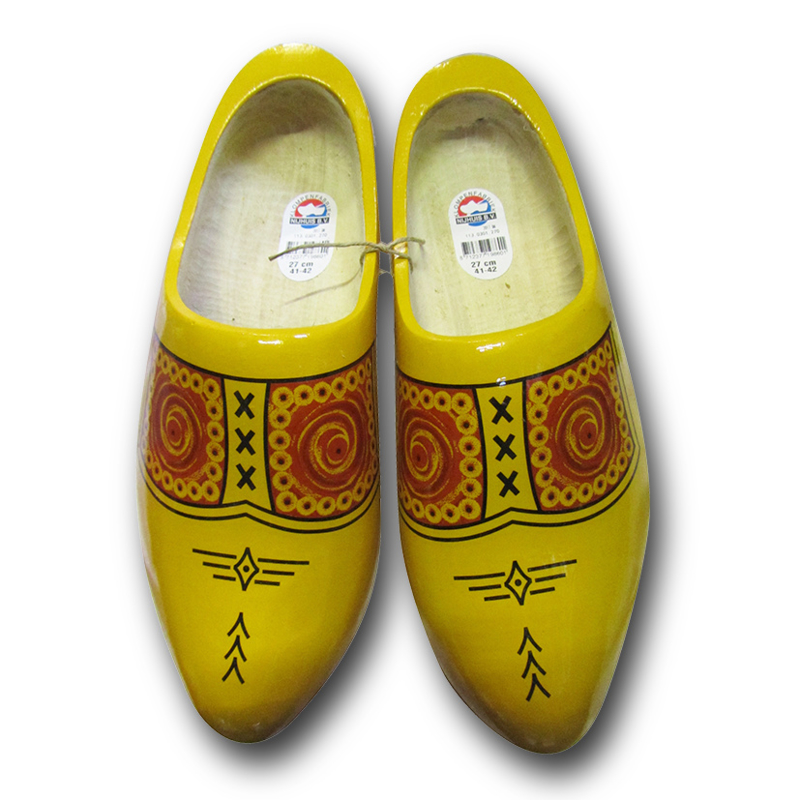 Klomp peppel geel maat 21