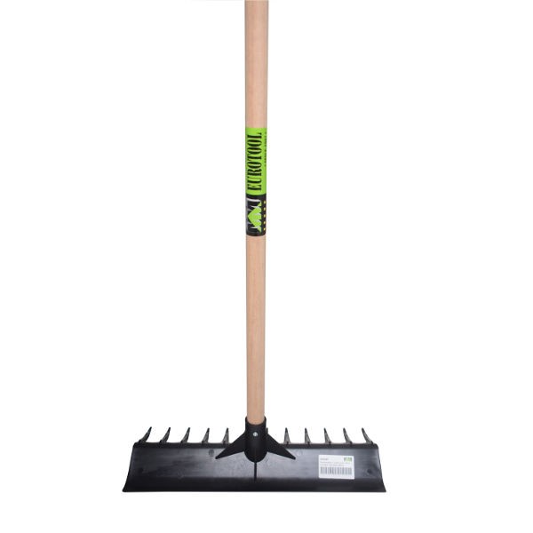 Boxenkrabber /-hark zwart, 40cm compl. steel 160