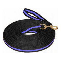 Longeerlijn Soft blauw/paars 8. m