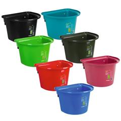 Voerbak halfrond+ophangh.groen