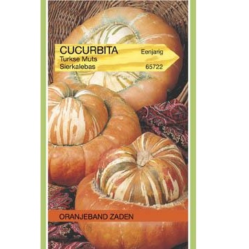 Cucurbita Turkse Muts Sierkalebas 1jarig