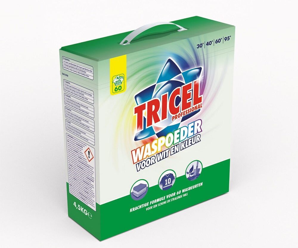 Tricel waspoeder Wit & Kleur 4,5kg