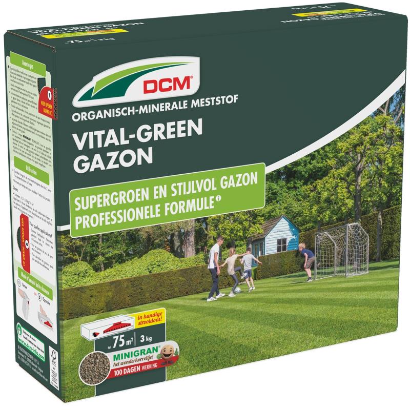 DCM Vital Green NPK 13-3-8+3Mgo+Fe 3kg