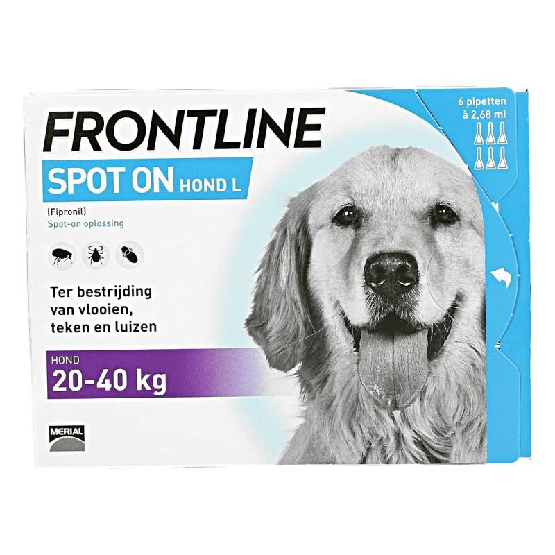 Frontline Hond L 20-40kg (3 pipet )
