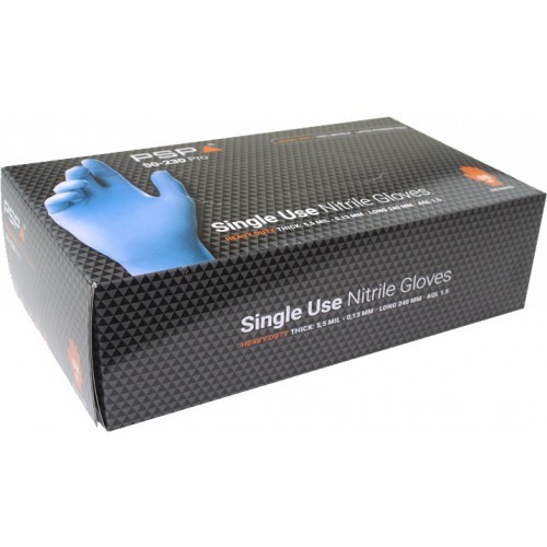 Handschoen nitril blauw PSP maat XL