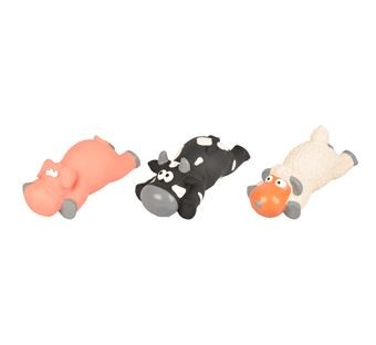Latex schaap varken koe ass 20cm