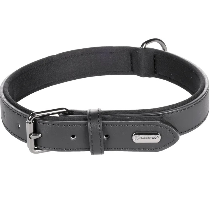 Halsb. Binti Grijs L 42-52cm 25mm