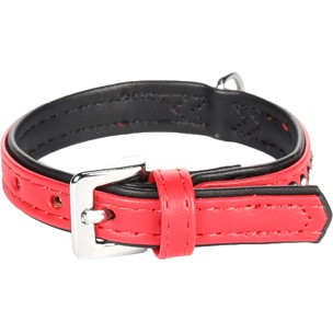 Halsb. Monte Carlo Rood S/M 17-22cm 14mm