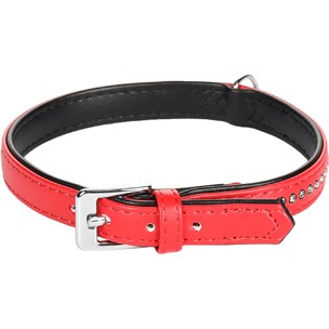 Halsb. Monte Carlo Rood L 33-37cm 16mm