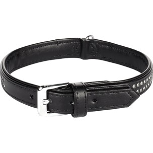 Halsb. Monte Carlo Zwart XL 41-44cm 22mm