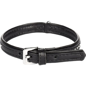 Halsb. Monte Carlo Zwart M/L 28-33cm 14mm