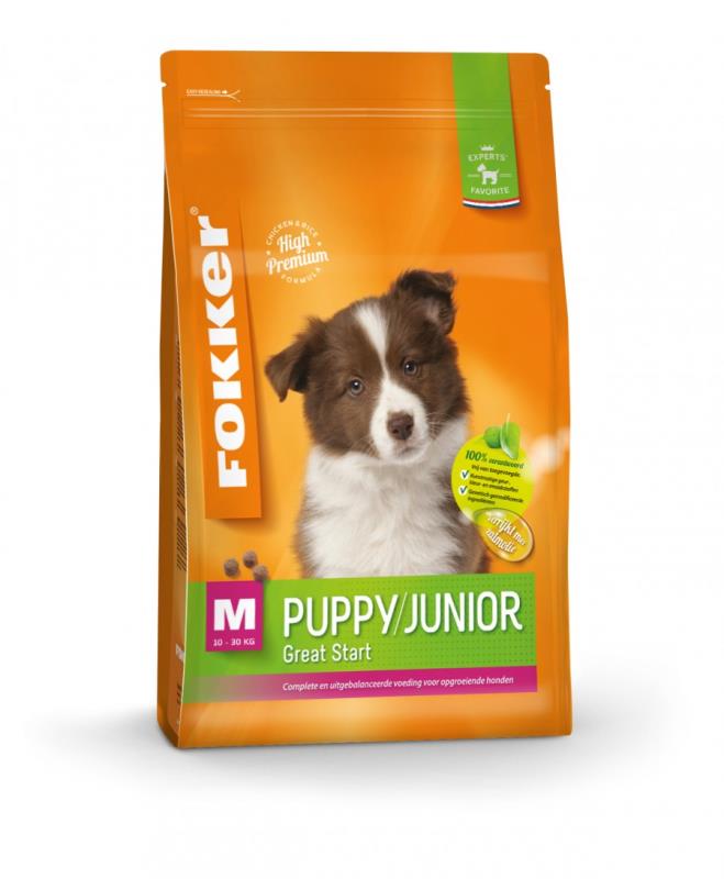 FoKKER Pup/Junior Opti Grow M 13 kg 1812