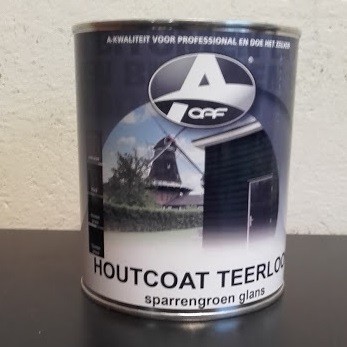 Houtc.Teerl. Spargroen no.4 750ml glans