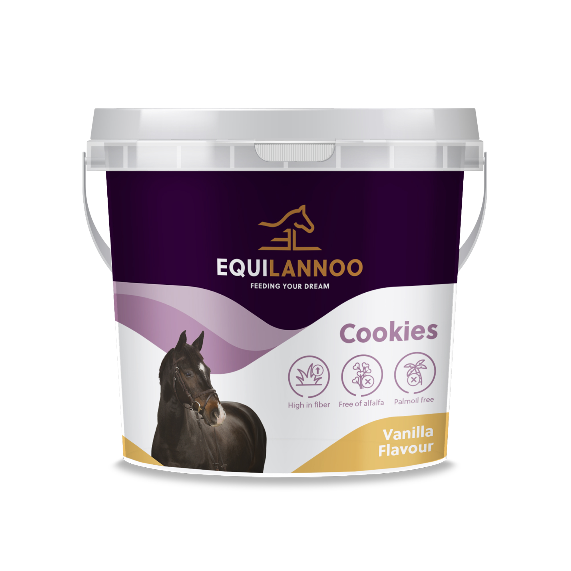 EquiLannoo Cookies Vanilla Flavour   1,5kg