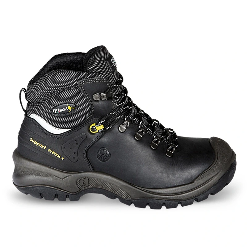 Werkschoen Grisport 903 hoog zwart sn+krn. 46